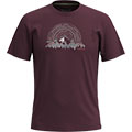 Never Summer Mountain Graphic Short Sleeve Tee Slim Fit
