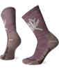 Women's Hike Classic Edition Light Cushion Leaf Pattern Crew Socks